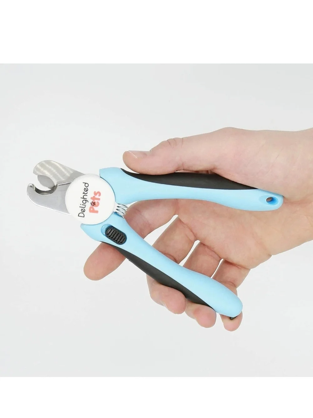 Delighted Pets Dog & Cat Nail Clippers Professional Grooming Trimmer Blue/Black